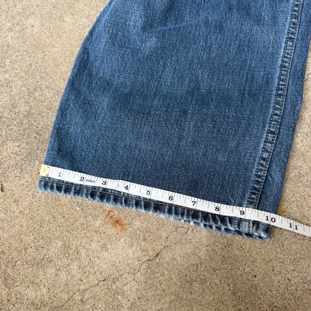 Levi's | 529 Low Rise Straight Jeans Y2K Blue Denim W40 L32 Baggy Streetwear